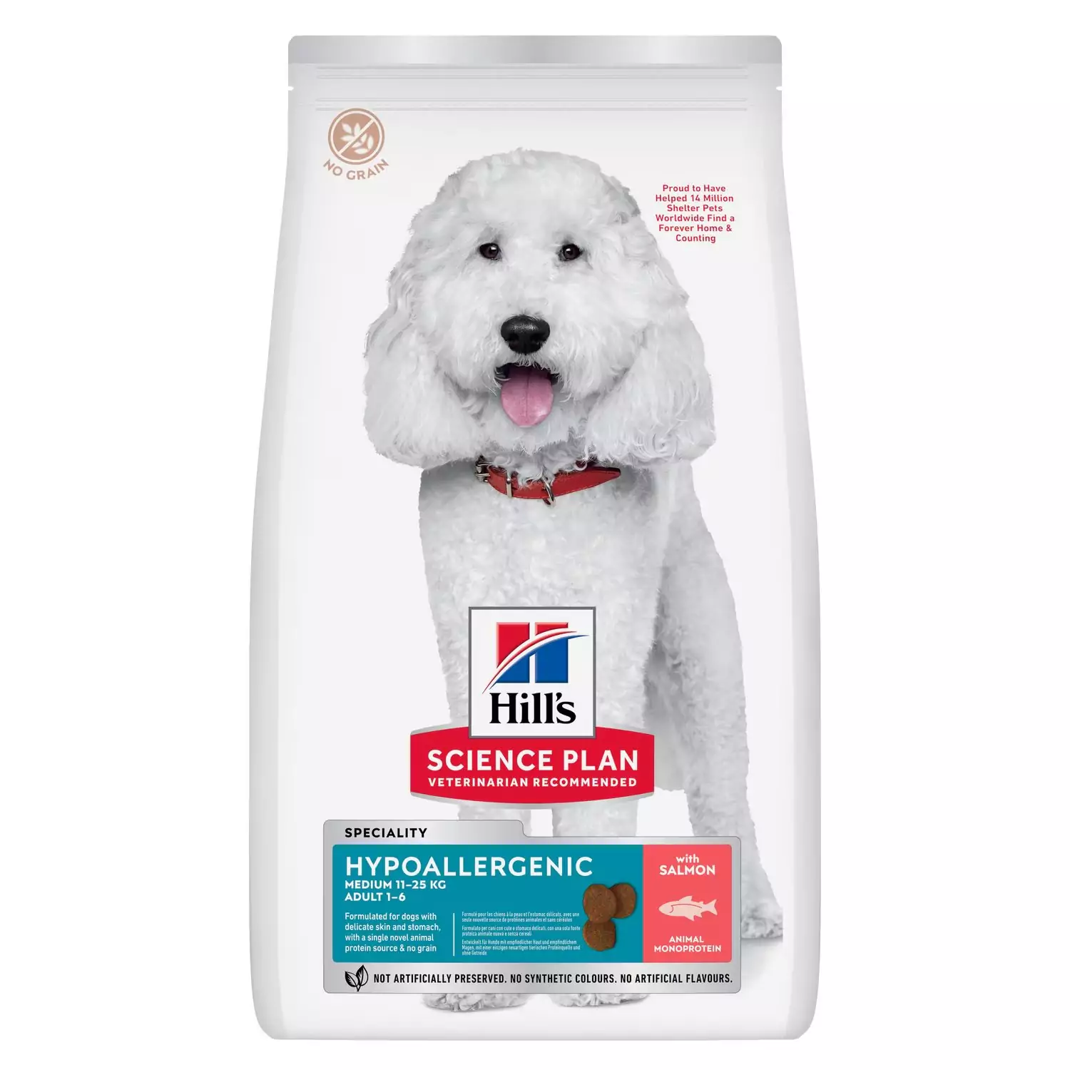 Hills Hypoallergenic Medium Adult Dog Food (2.5kg)