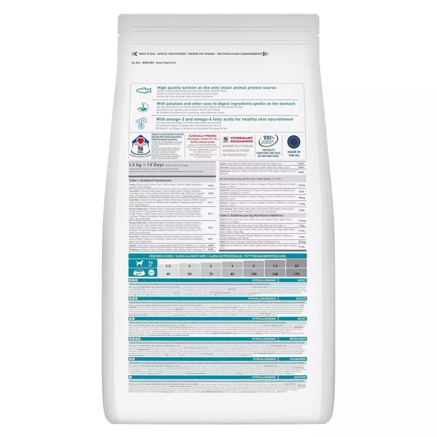 Hills Hypoallergenic Small & Mini Adult Dog Food (6kg) - Image 2