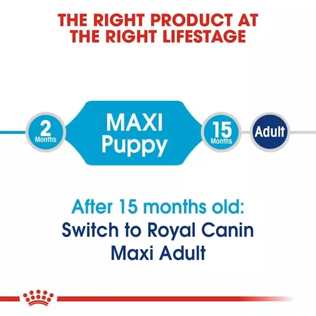 Royal Canin Maxi Puppy Food (15kg) - Image 2