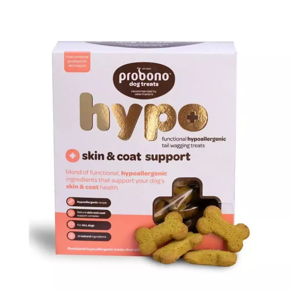 Probono Hypo+ Skin And Coat Support Dog Treats (650g)