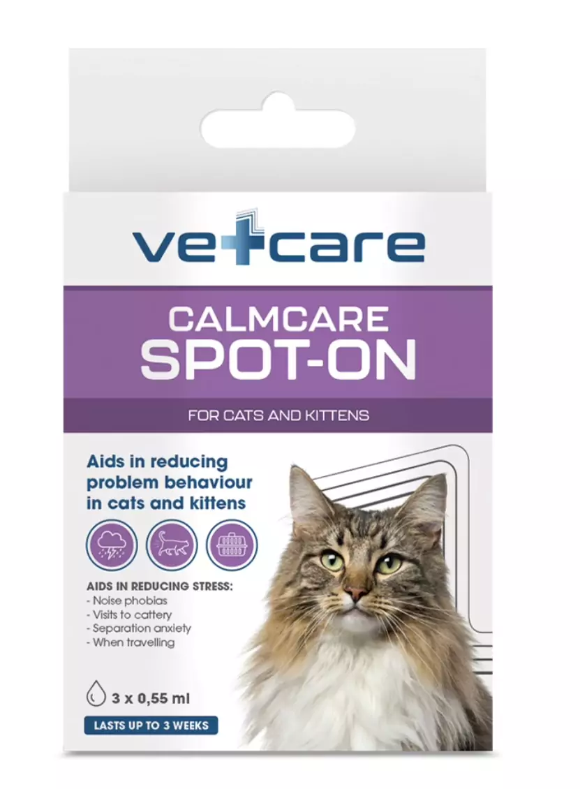 VETCARE CALMCARE SPOT ON CATS KIT (3x0.55ML) 1'S