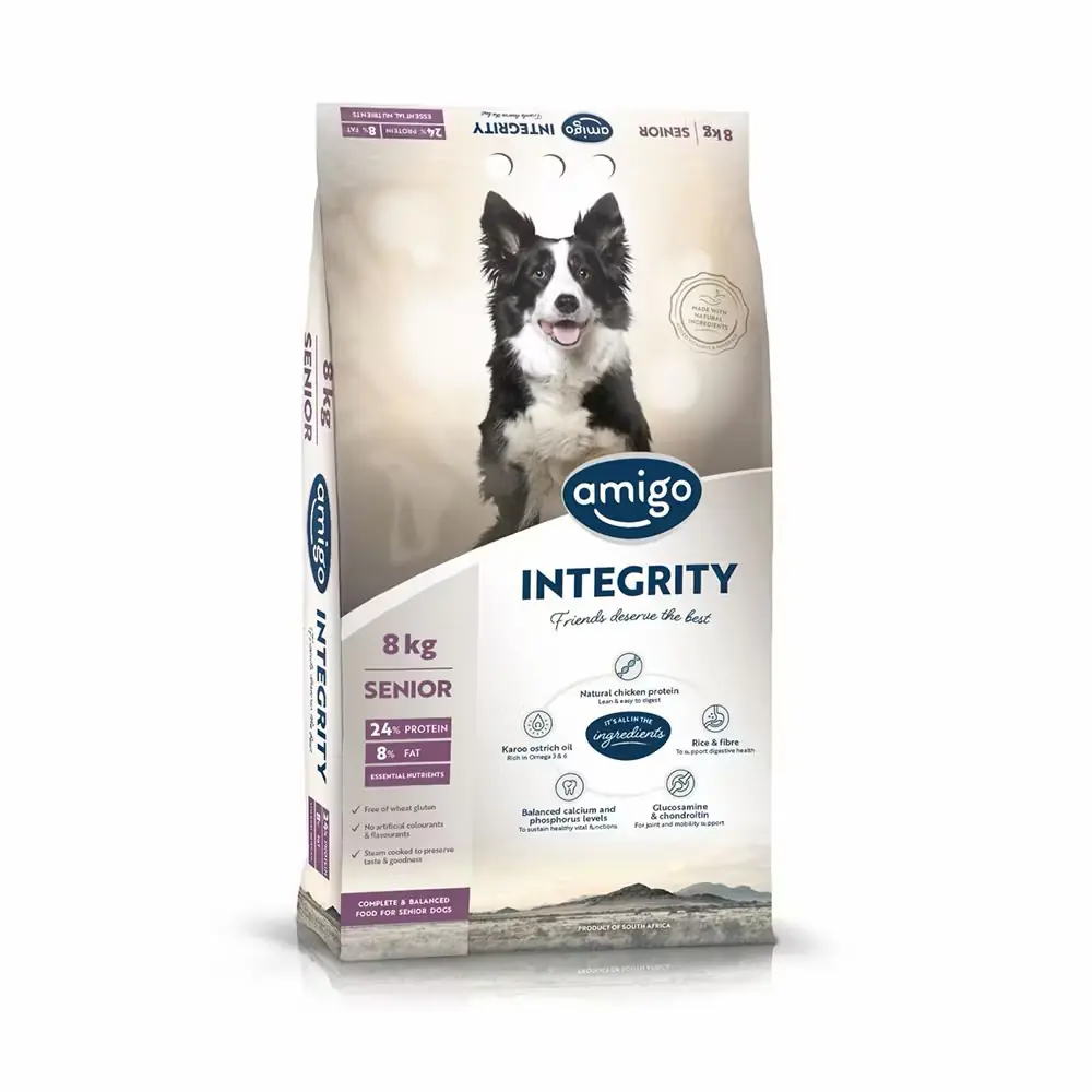 Amigo Integrity Senior Dog Food (20kg)