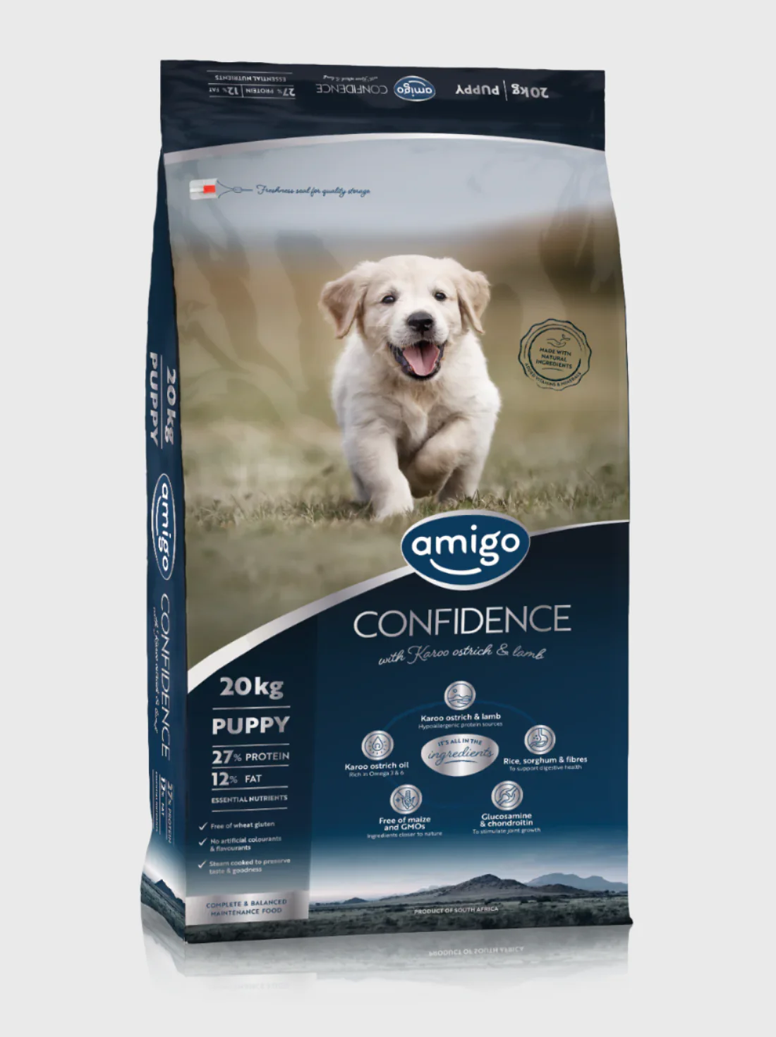 Amigo Confidence Puppy Dog Food (20kg)